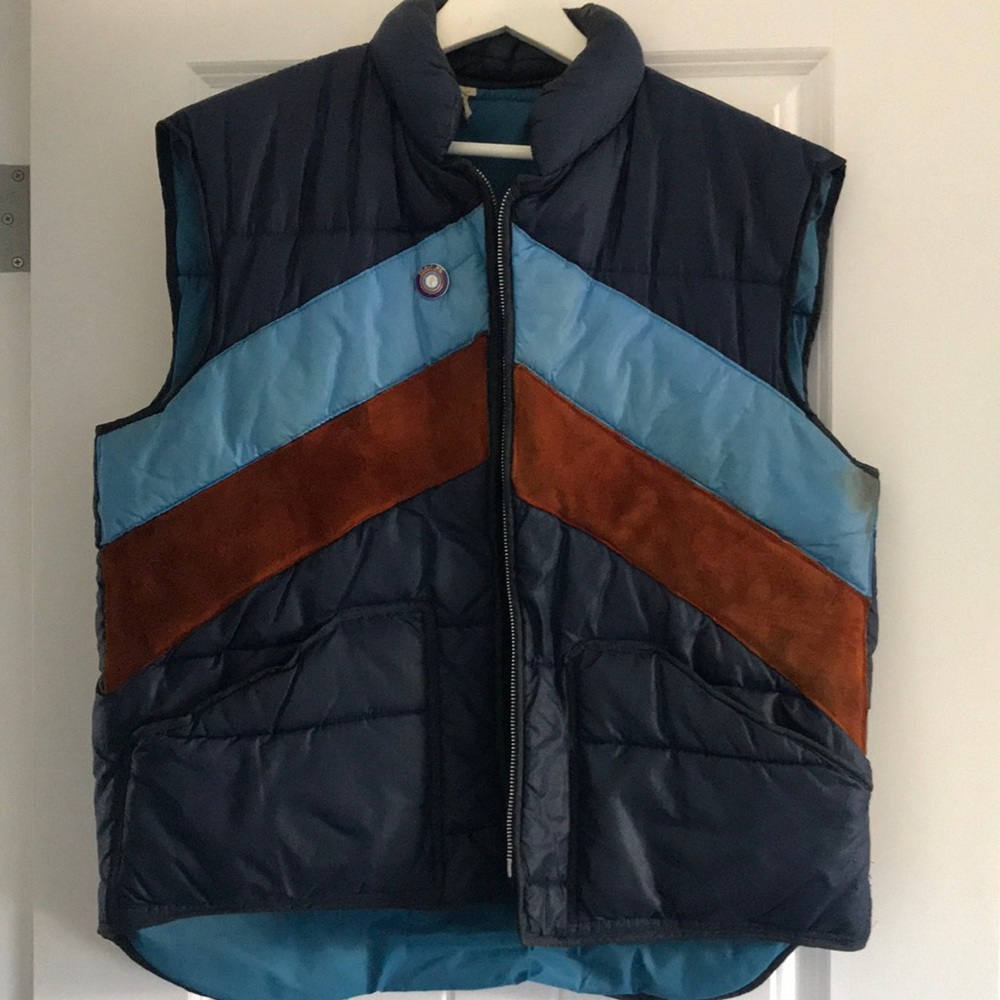 Vintage puff vest